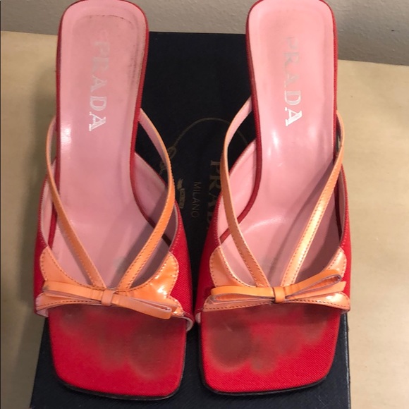 Prada curved heel sandals - Picture 5 of 5